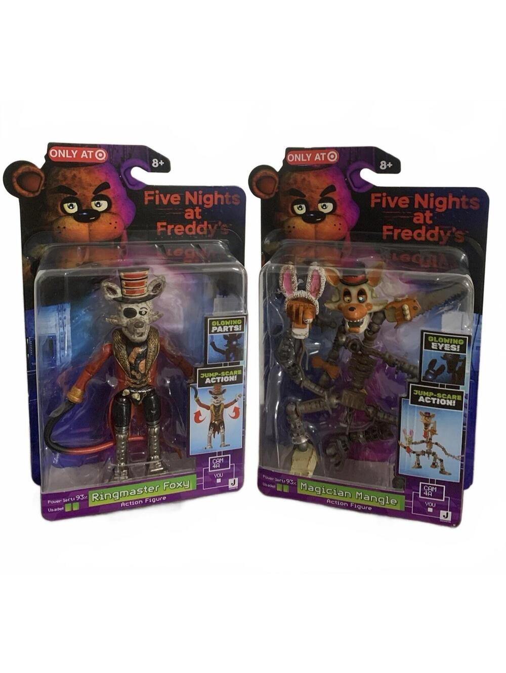 New FNAF Series 2 Magician Mangle Ringmaster Foxy Figures Five Nights Freddy's